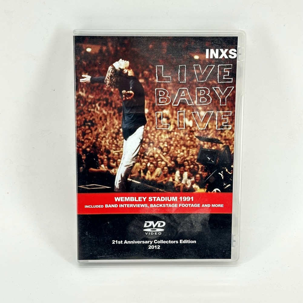 INXS DVD Live Baby Live Wembley 1991 Concert Collectors Edition + Bonus Features